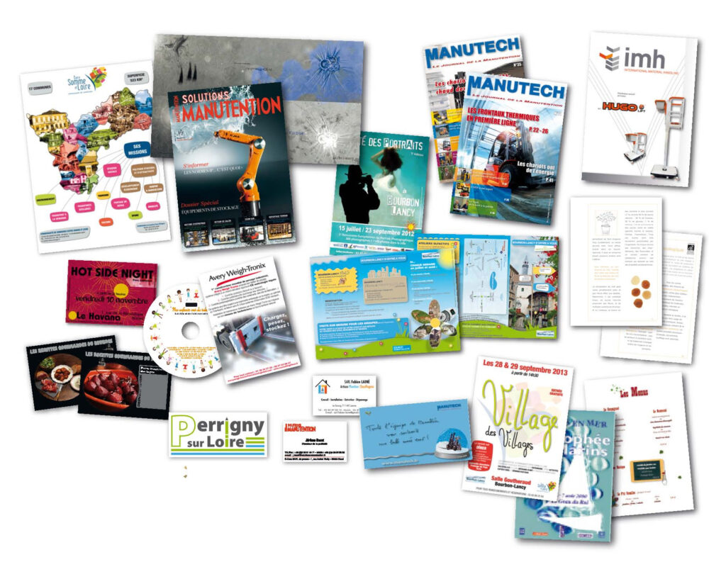 Creations et mises en page COMeStudio