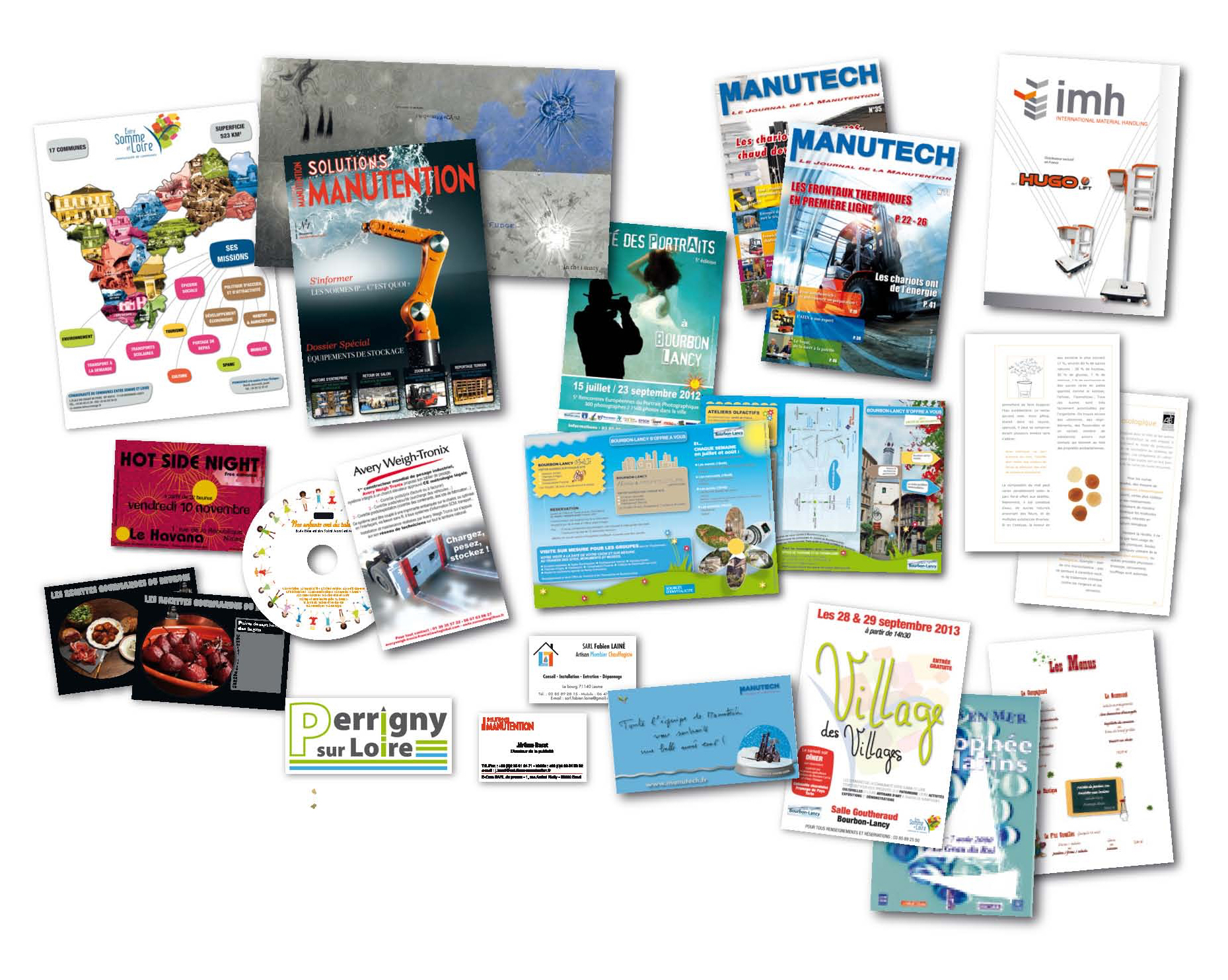 Creations et mises en page COMeStudio